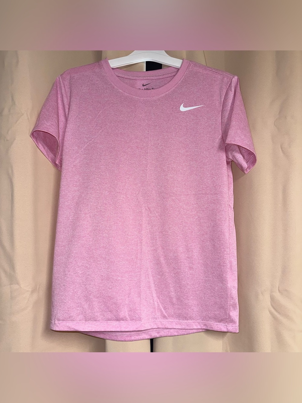 light pink nike tee